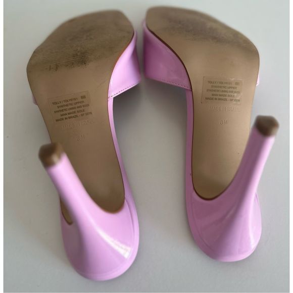 Steve Madden Barbie Pink Patent Leather Heels - Picture 5 of 5